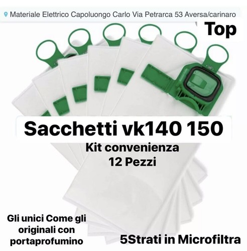 Sacchetti folletto vk140 - sacchetti,
