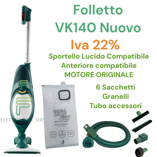 Vorwerk folletto vk140 nuovo - vk140,